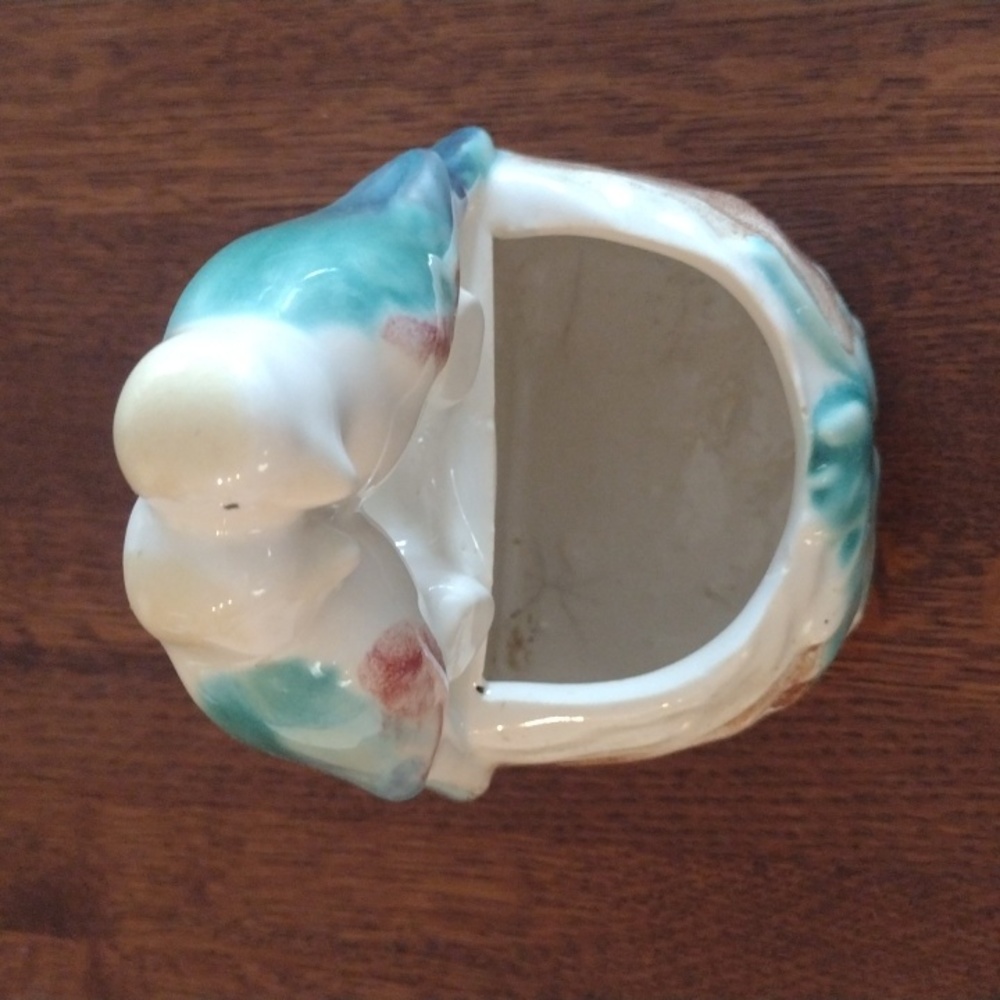 Morton Pottery Wall Pocket Love Birds - Picture 4 of 6